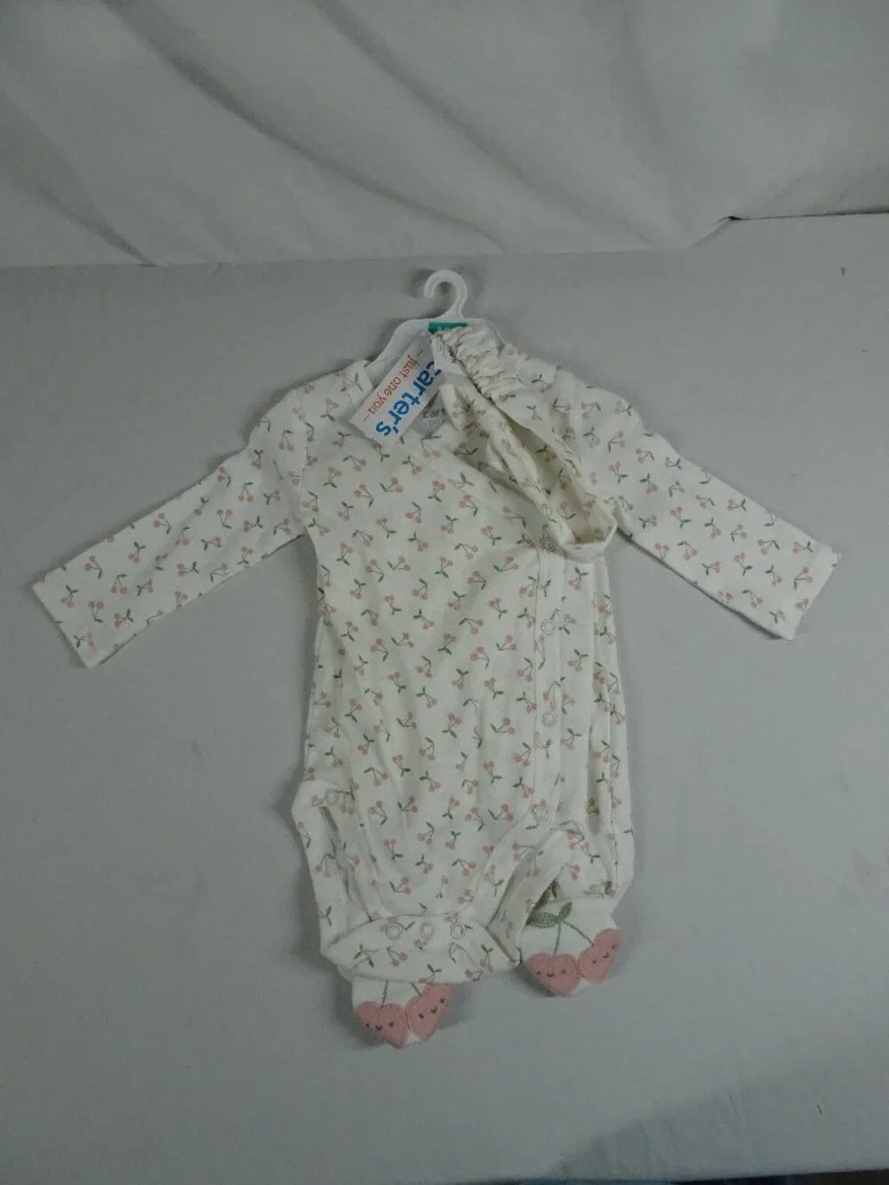 Carter's Baby Girl Cherries 3 Piece Set Size 3 Months